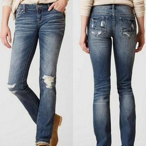 BKE Stella Straight Denim 33.5W x 30L